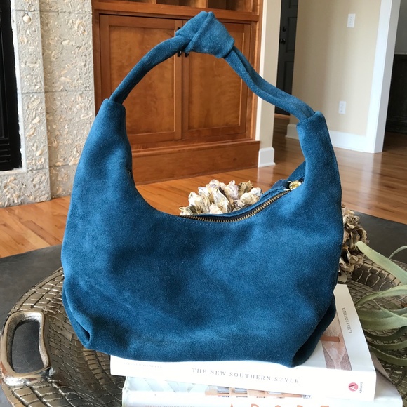 OLIVEVE AEGEAN ITALIAN SUEDE HOBO - Picture 5 of 12